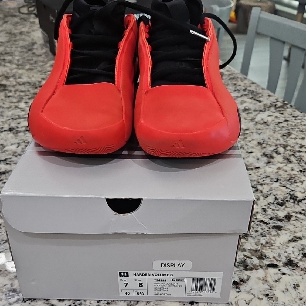 Adidas Harden Volume 6 Bright Red Shoes